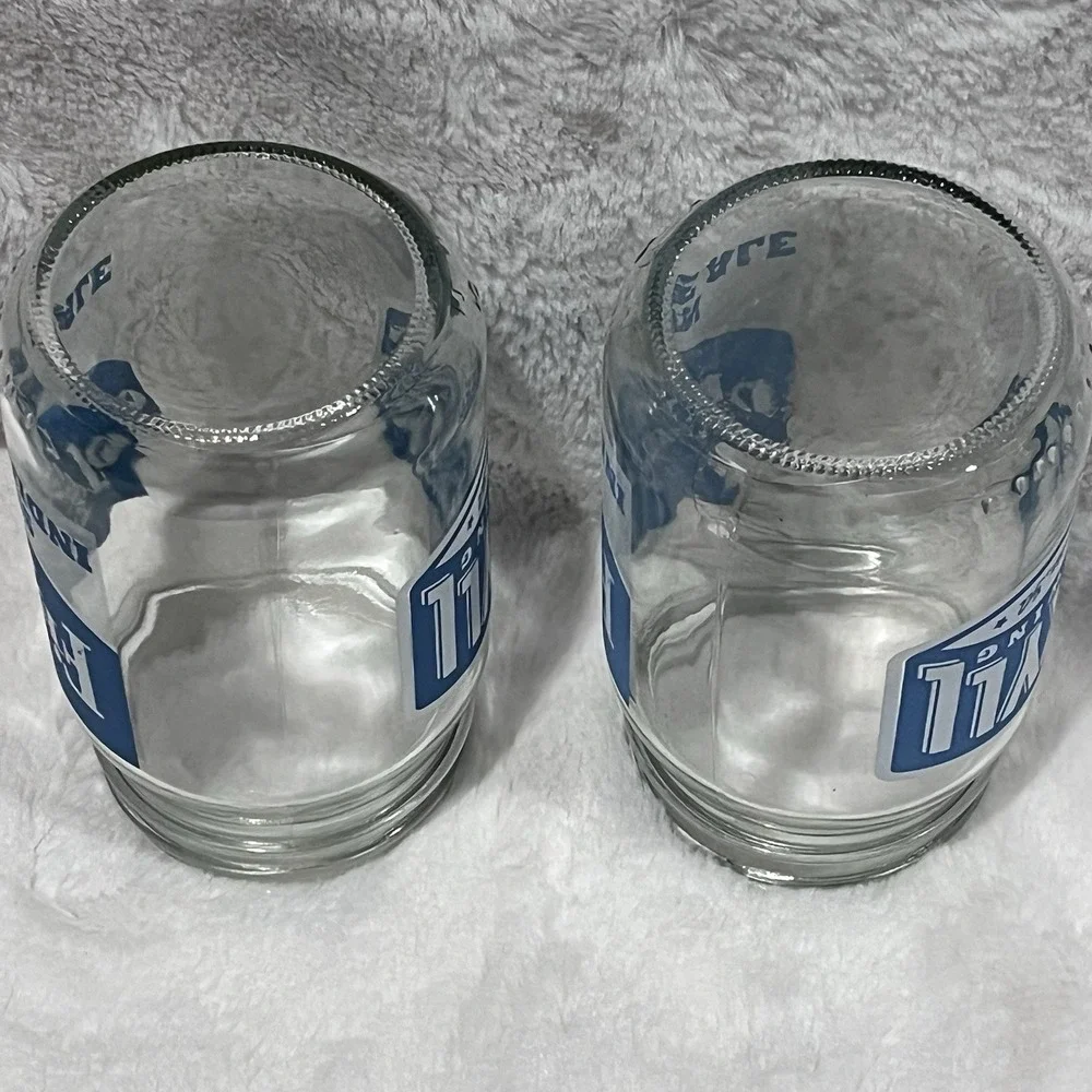 Jekyll Island Brewing Company Mason Jar Pint Beer Glass Alpharetta Georgia SET 2